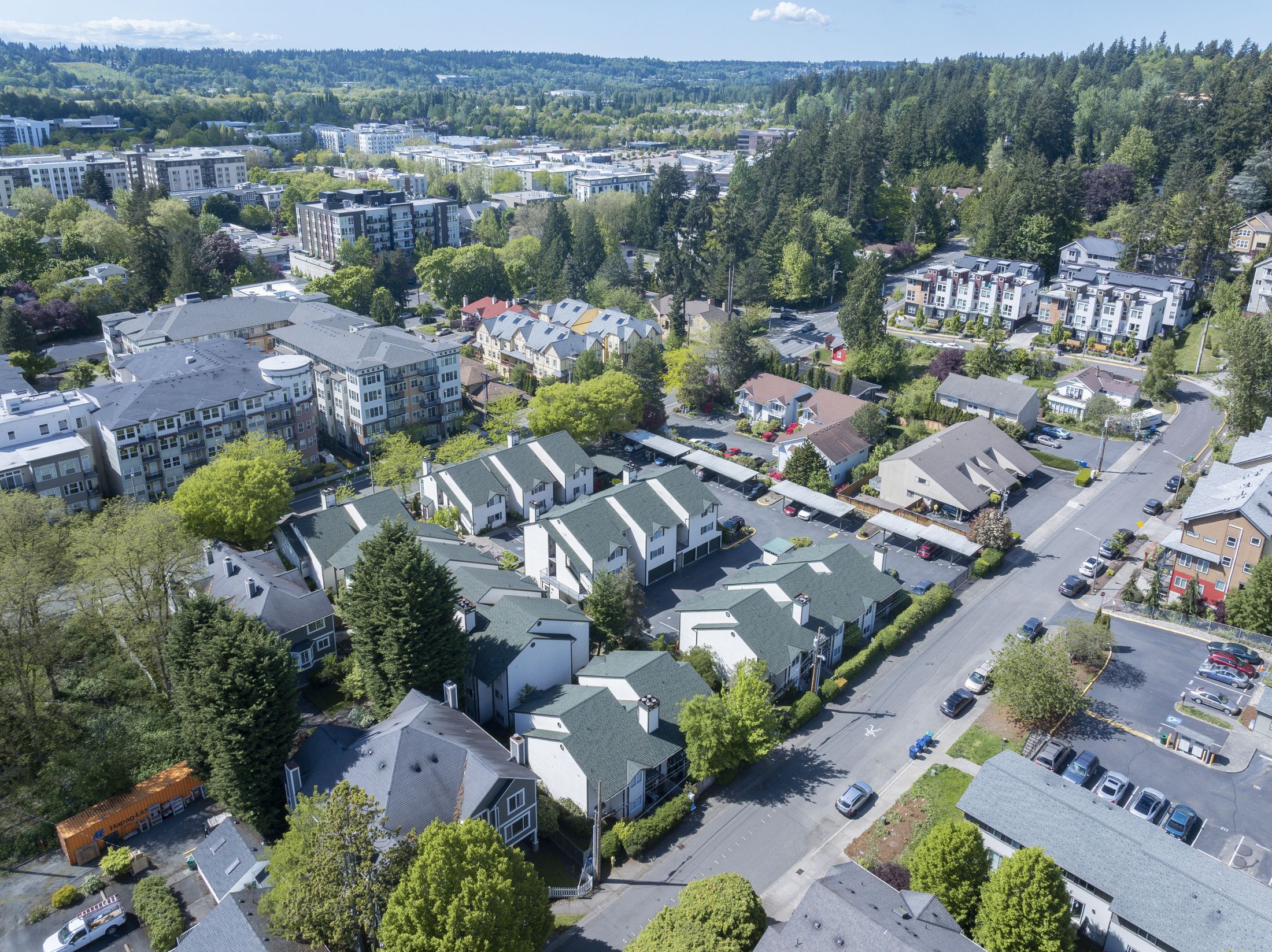 Samara Redmond buildings and grounds from above